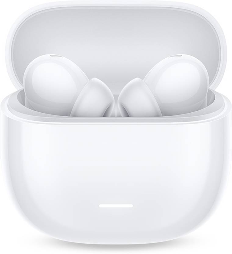 Mi Buds 5C with 40dB Hybrid ANC, Quad-Mic AI Calling, 36 hrs Playtime, 4 EQ+Custom Bluetooth  (Bass White, True Wireless)